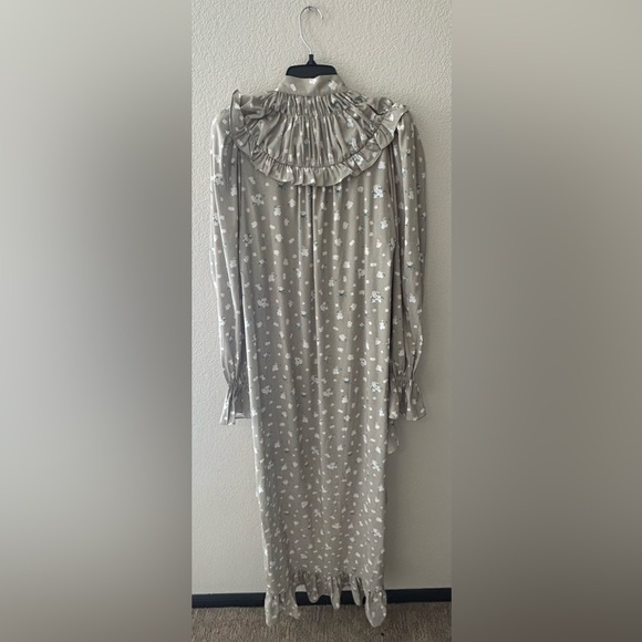 WeWoreWhat High Low Polka Dot Floral Dress Flowy Size Medium NWOT Fairycore - Picture 6 of 8